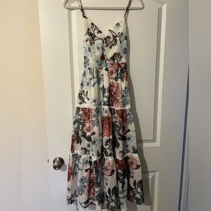 Floral midi dress